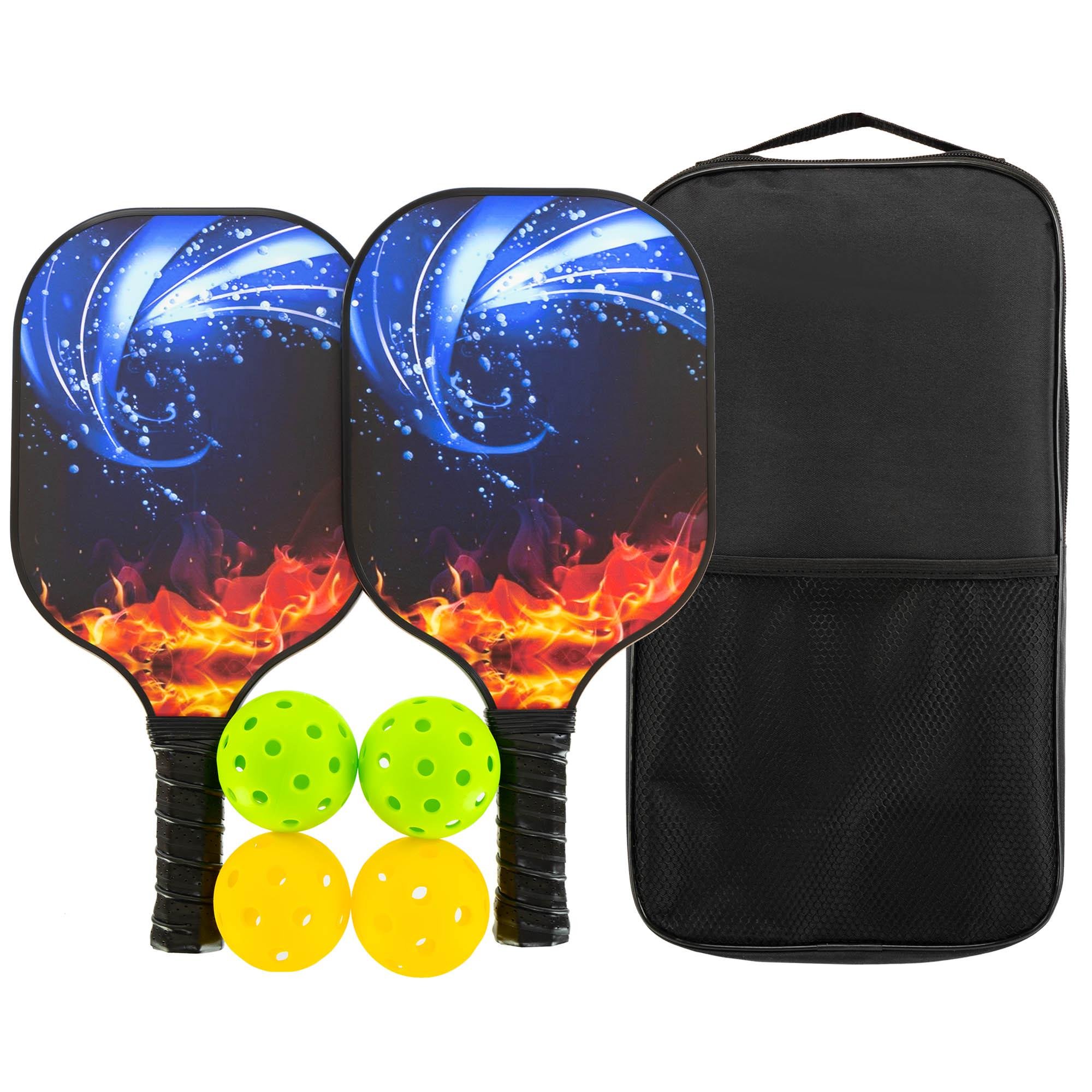 Набор для пикболбола SP-Sport PICKLEBALL MT-8729 2 ракетки 4 мяча с чехлом Голубой-черный (31773618)