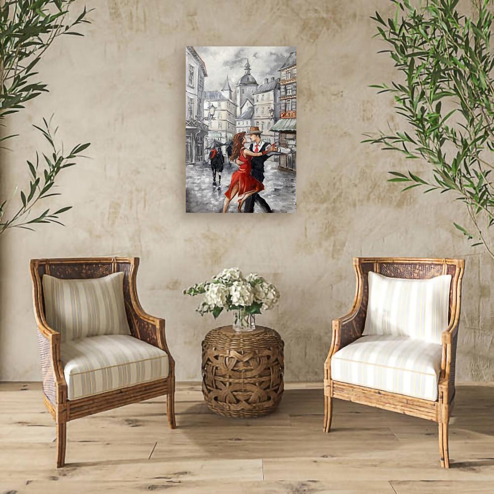 Алмазная мозаика Танго на улице 30x40 см (27281)