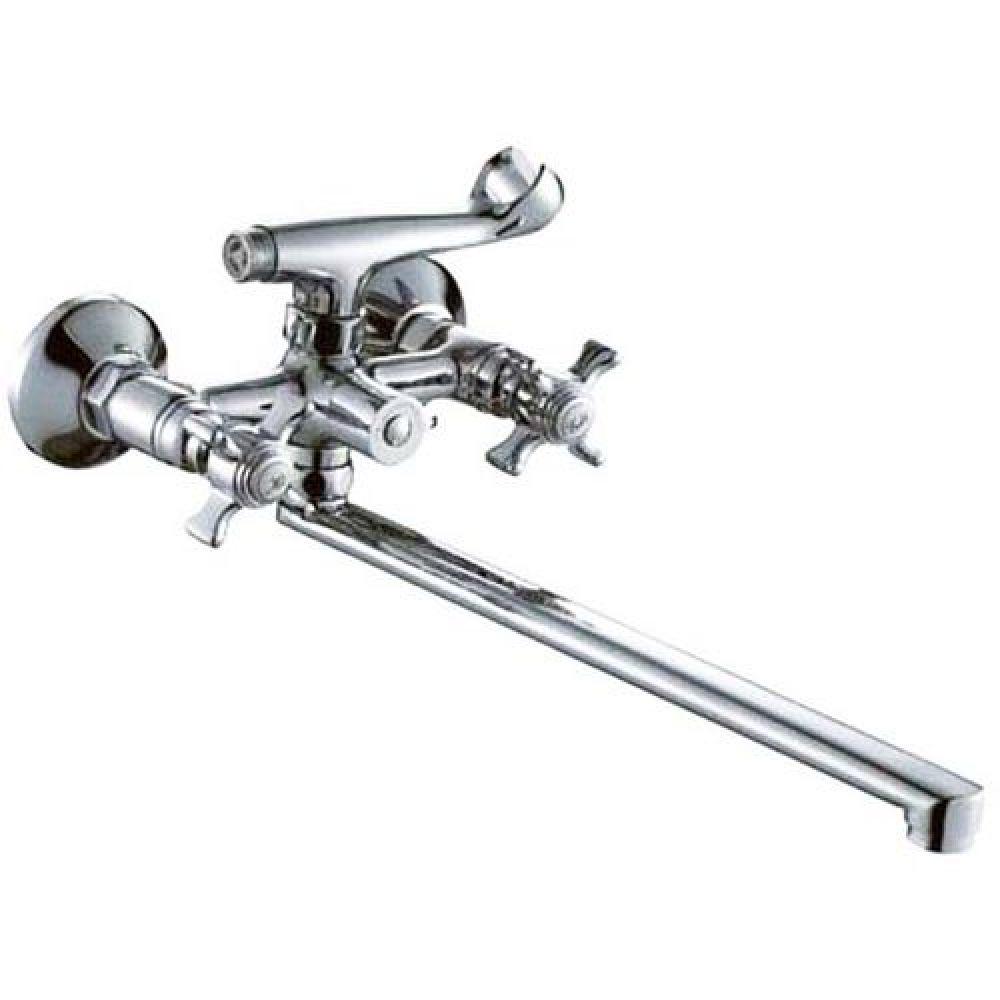 Смеситель для ванны Haiba 140 Zeus euro керамика (16101)