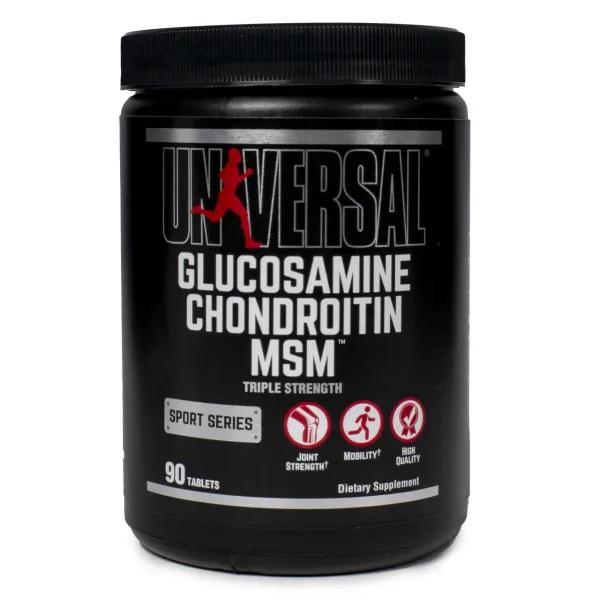 Хондропротектор для спорта Universal Nutrition Glucosamine Chondroitin MSM Sport Series 90 Tabs
