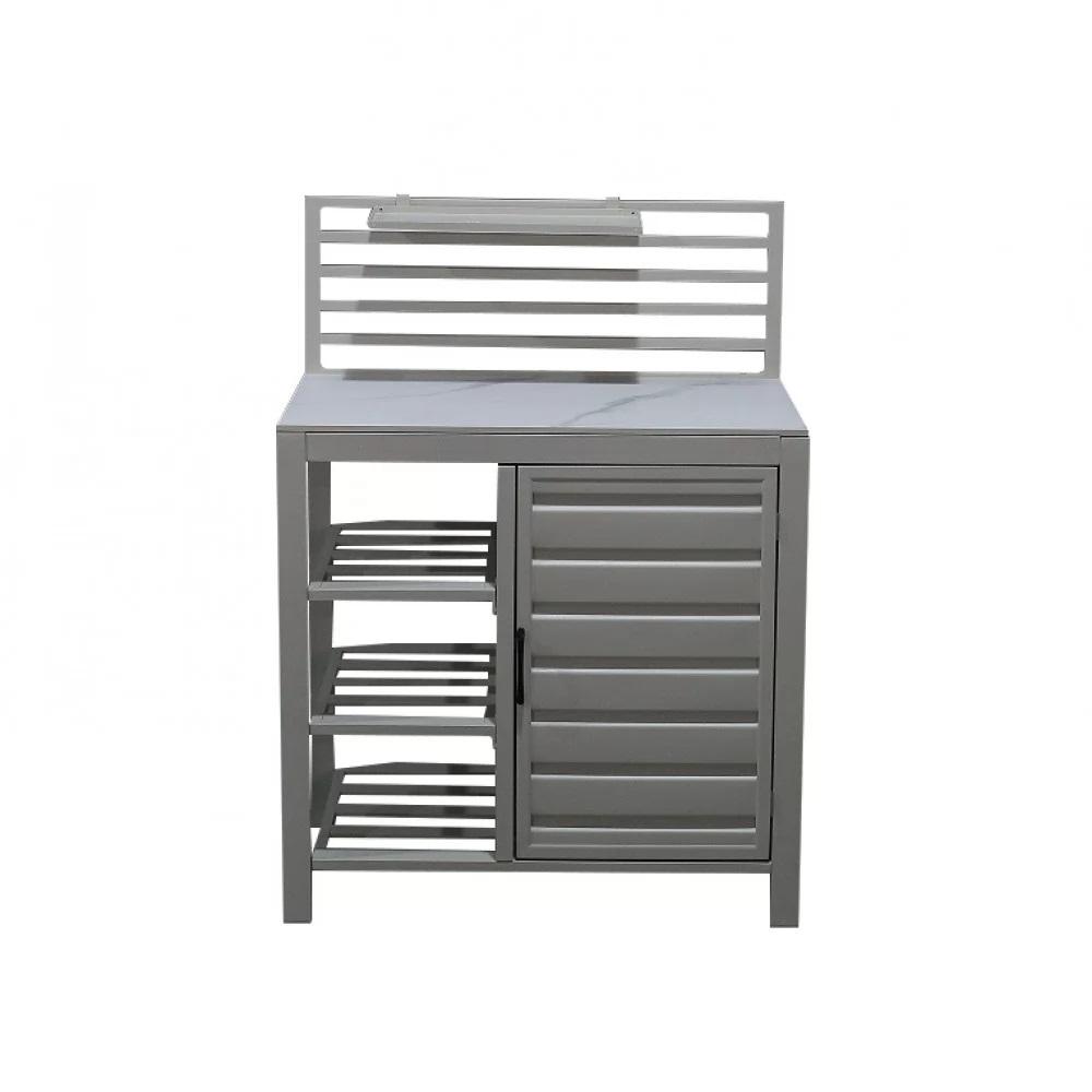 Уличная кухня SKANDI с раковиной, Таупе (SKANDI) - фото 11