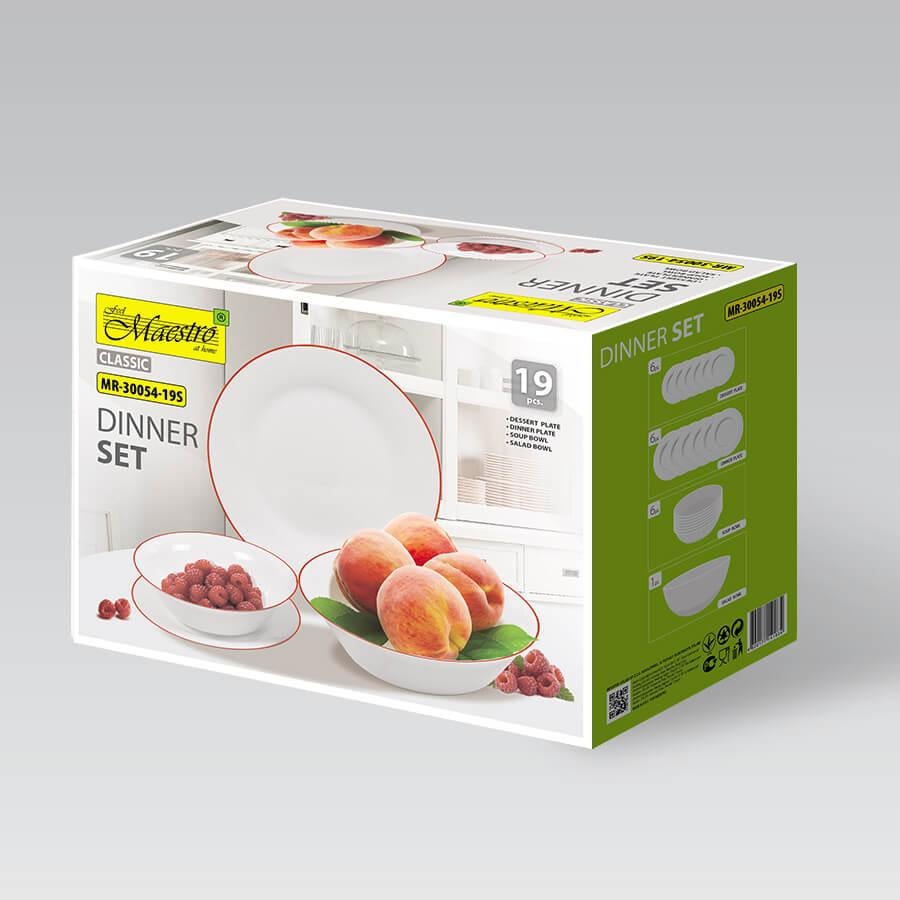 Набор посуды Maestro 19 Red Line 30054-19S (25210923) - фото 3