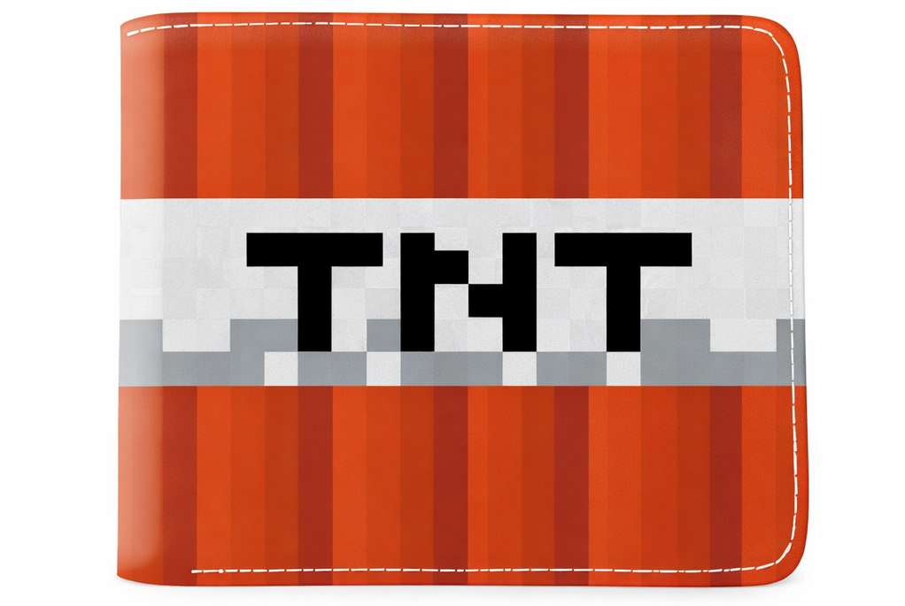 Кошелек детский Майнкрафт ТНТ (WB-3494)