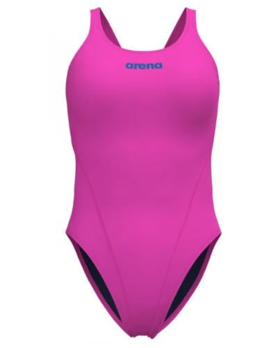 Купальник женский Arena TEAM SWIMSUIT SWIM TECH SOLID р. 42 Розовый (004763-908 42)