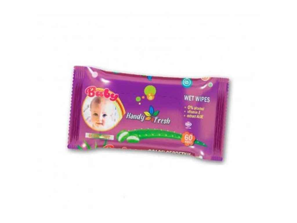 Вологі серветки Handy Fresh Baby Алое 60 шт. (899527)