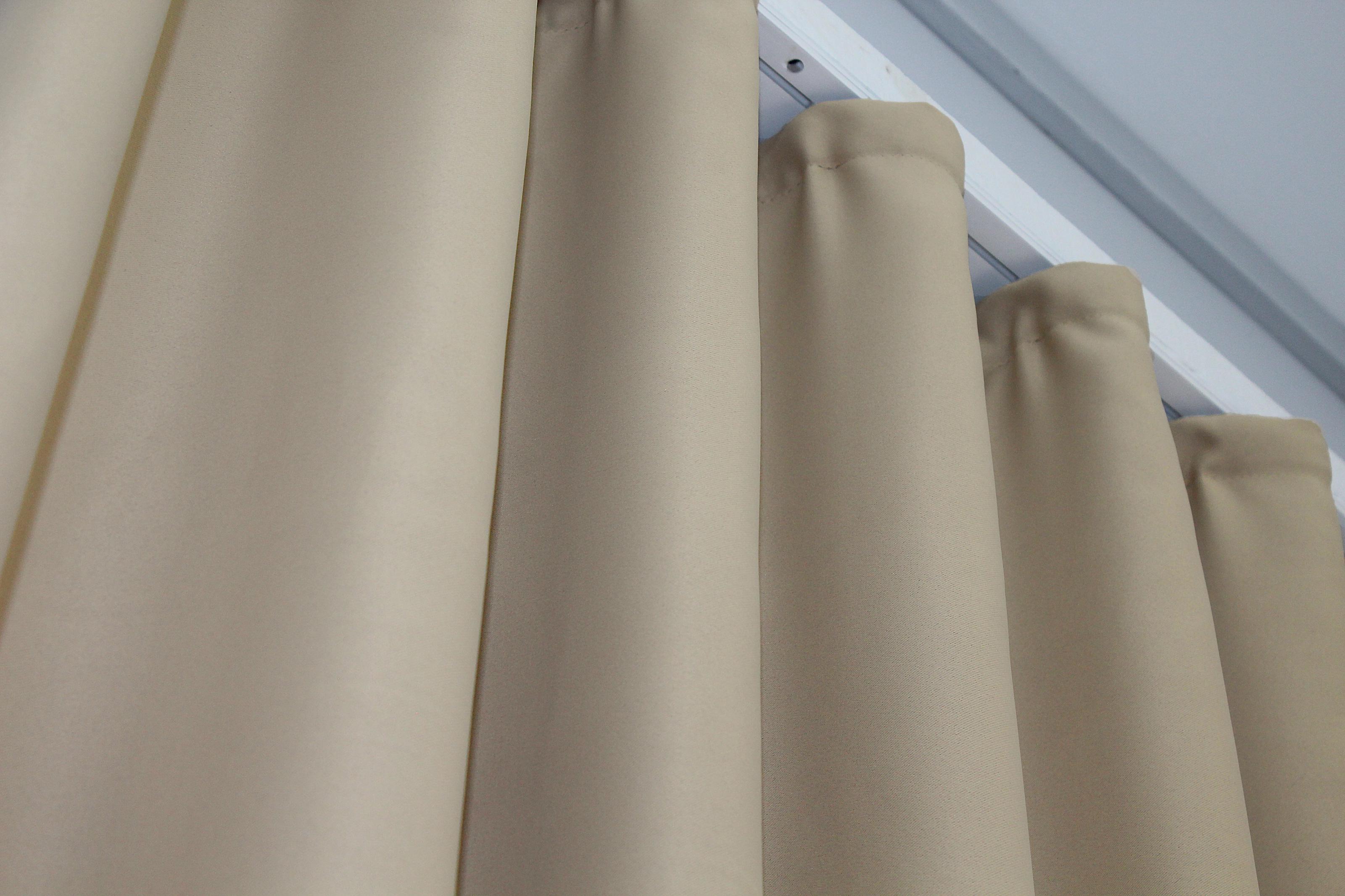 Комплект штор VR-Textil Bagema Rvs № 1240ш блекаут 150х270 см 2 шт. Бежевий (33-0060) - фото 5 Комплект штор VR-Textil Bagema Rvs № 1240ш блекаут 150х270 см 2 шт. Бежевий (33-0060) - фото 5