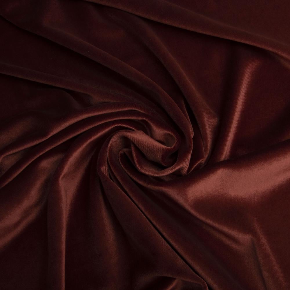 Ткань велюр Sport Теракот (20139)