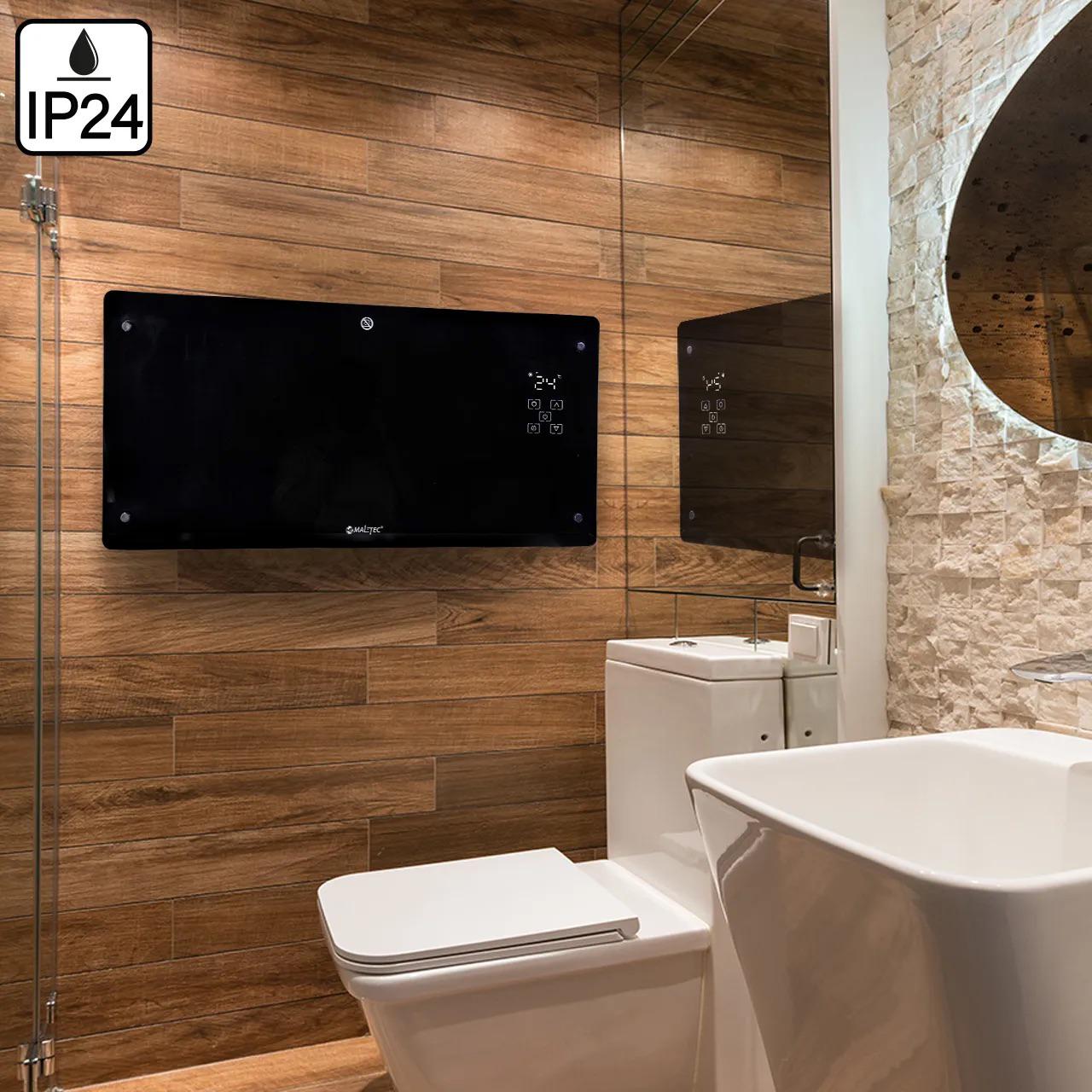 Обігрівач скляний конвекційний Maltec Eco з термостатом та пультом 2000 Вт (CH7000) - фото 15