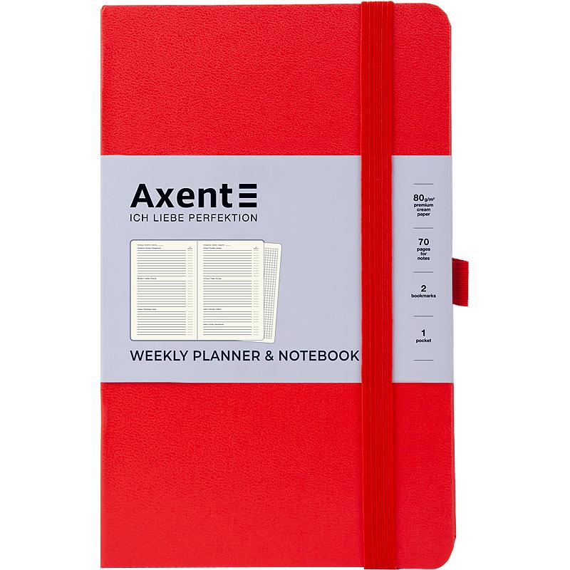 Еженедельник Partner Strong А5 125х195 мм 96 листов Красный (8602-21-05-A)