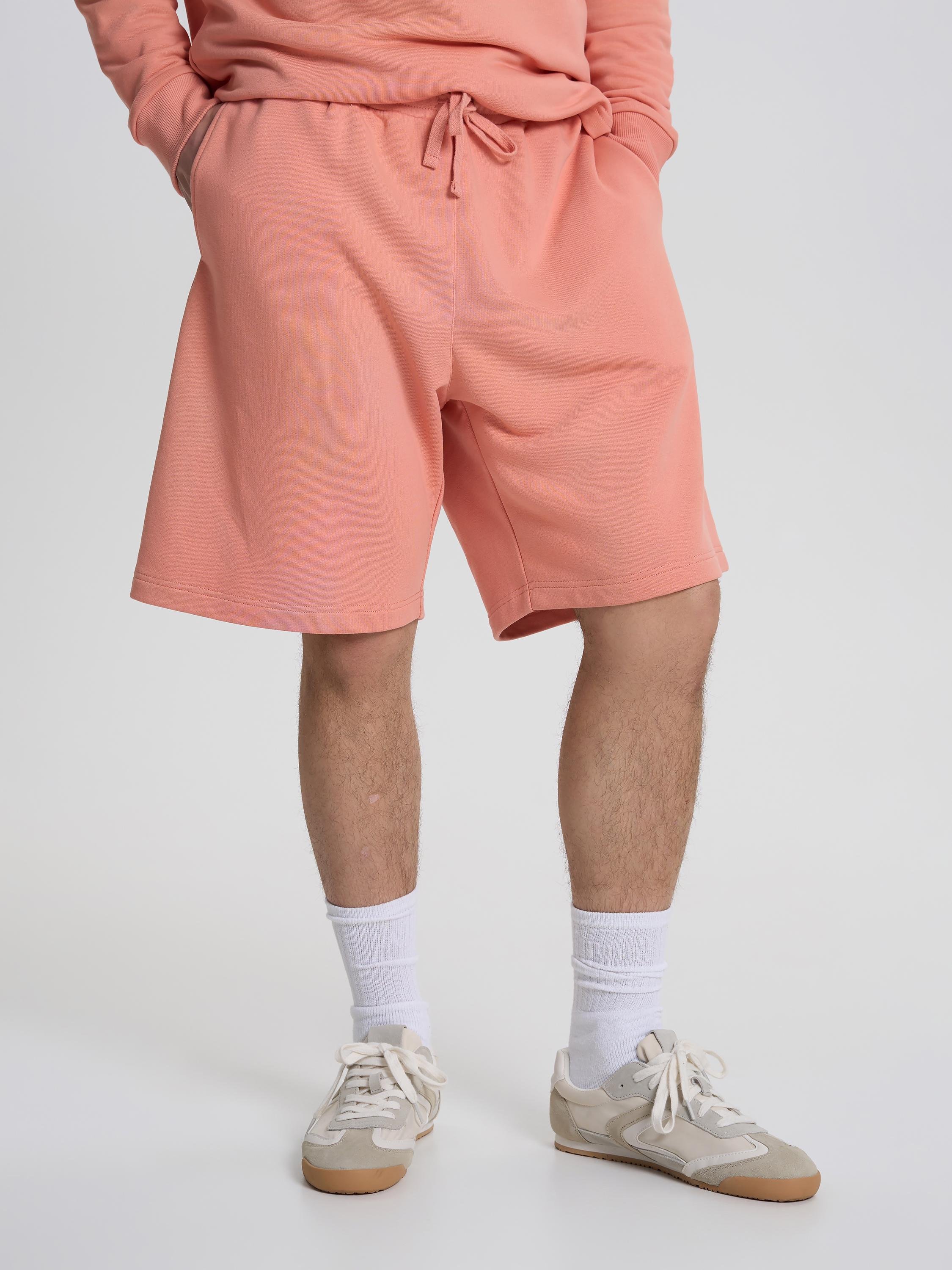 Шорты мужские плотные ROZA 240625 L Коралловый (4824005726415)