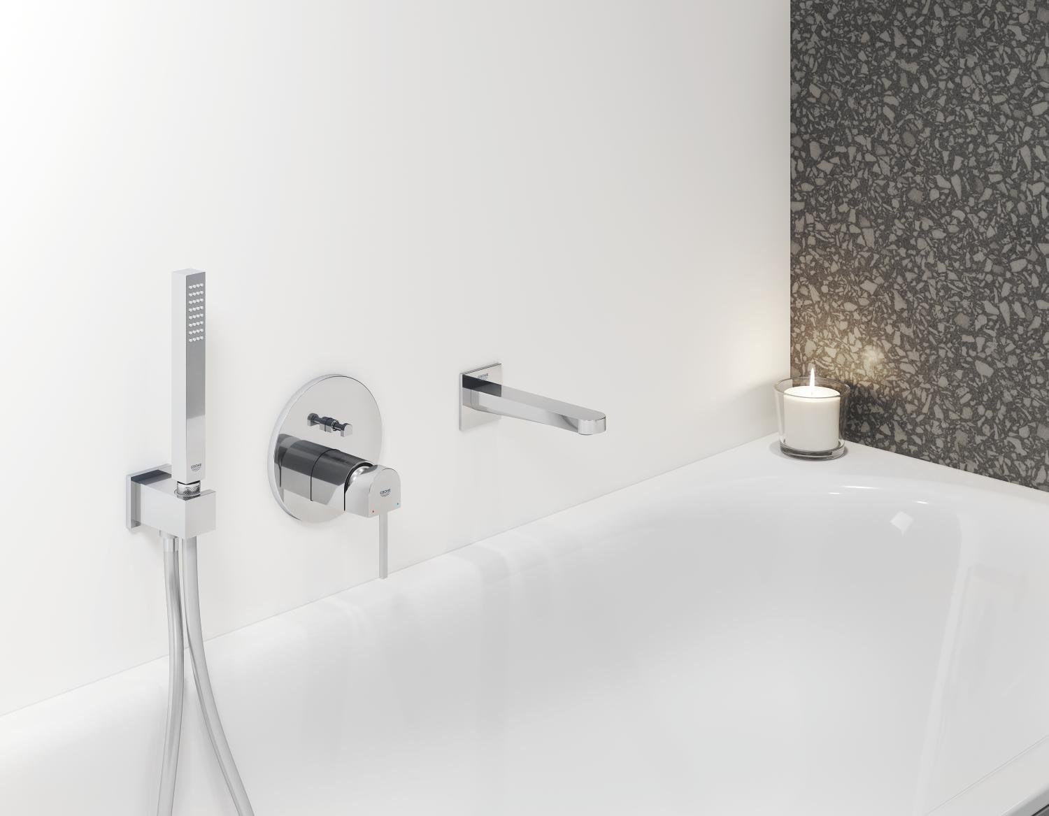 Зовнішня частина змішувача Grohe Plus 24060003 з перемикачем Хром (150026) - фото 4