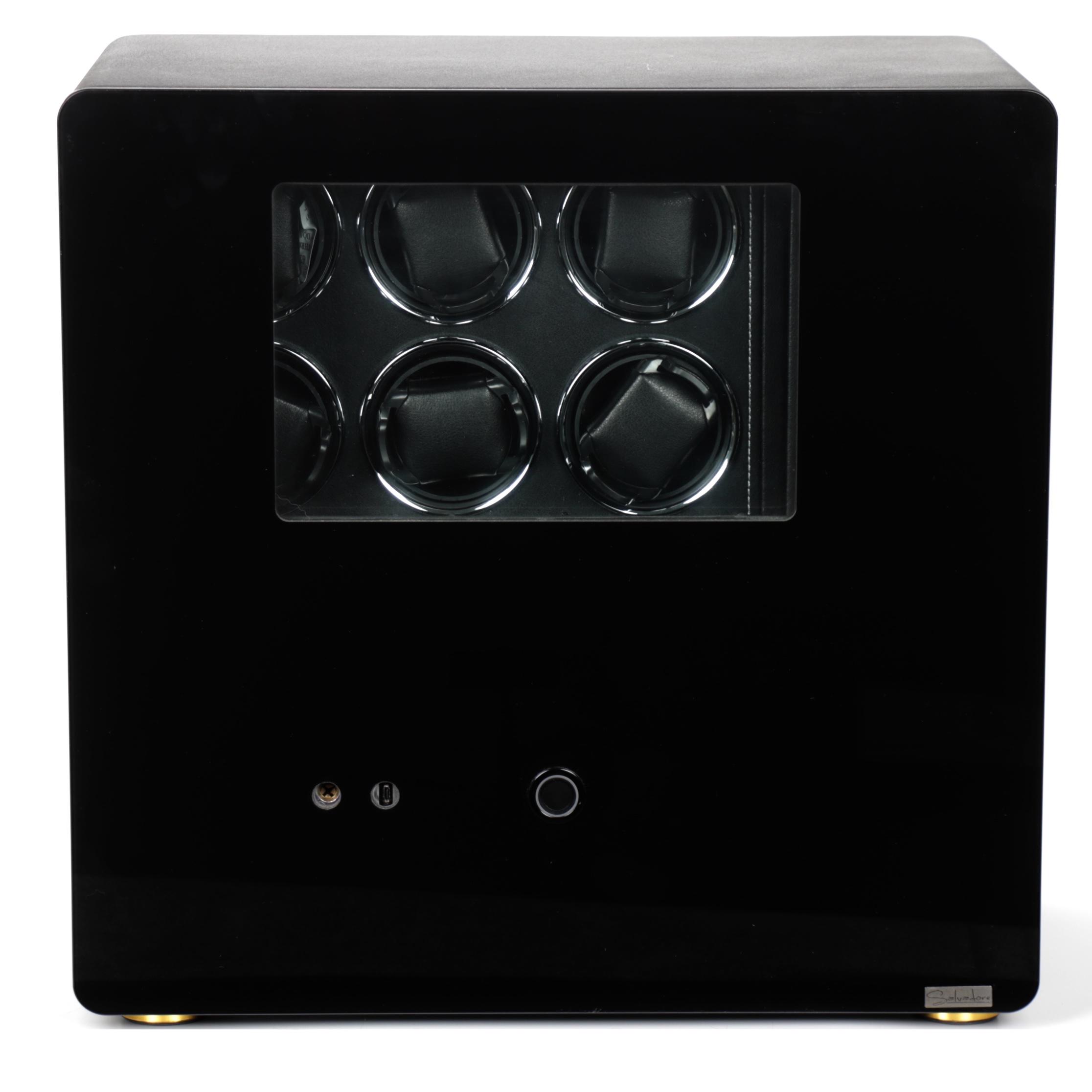 Сейф Salvadore Mini Safe для подзавода 6 часов Black (23869229) Сейф Salvadore Mini Safe для подзавода 6 часов Black (23869229)