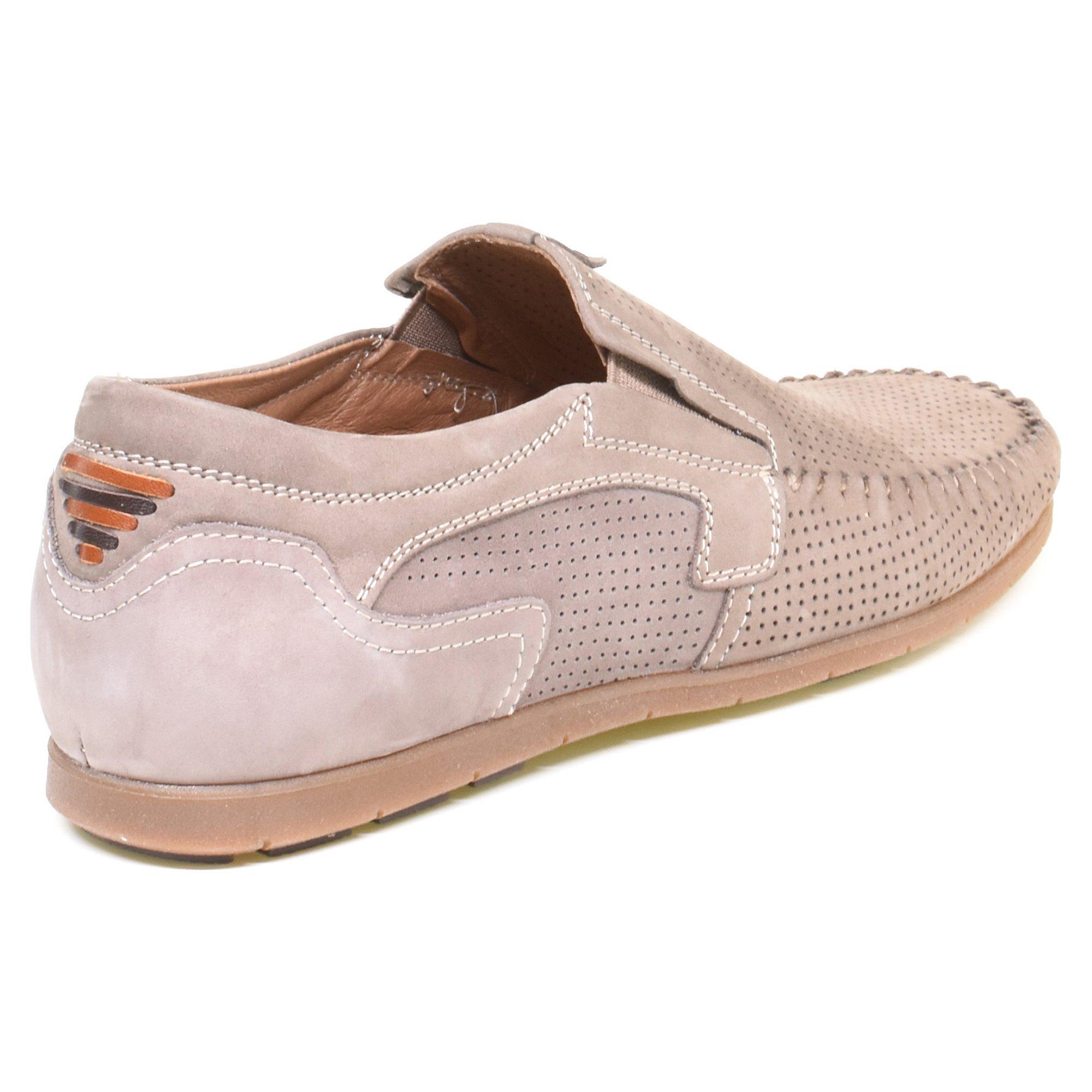Мокасины мужские Stepter р. 40 Бежевый (89077-40) - фото 2
