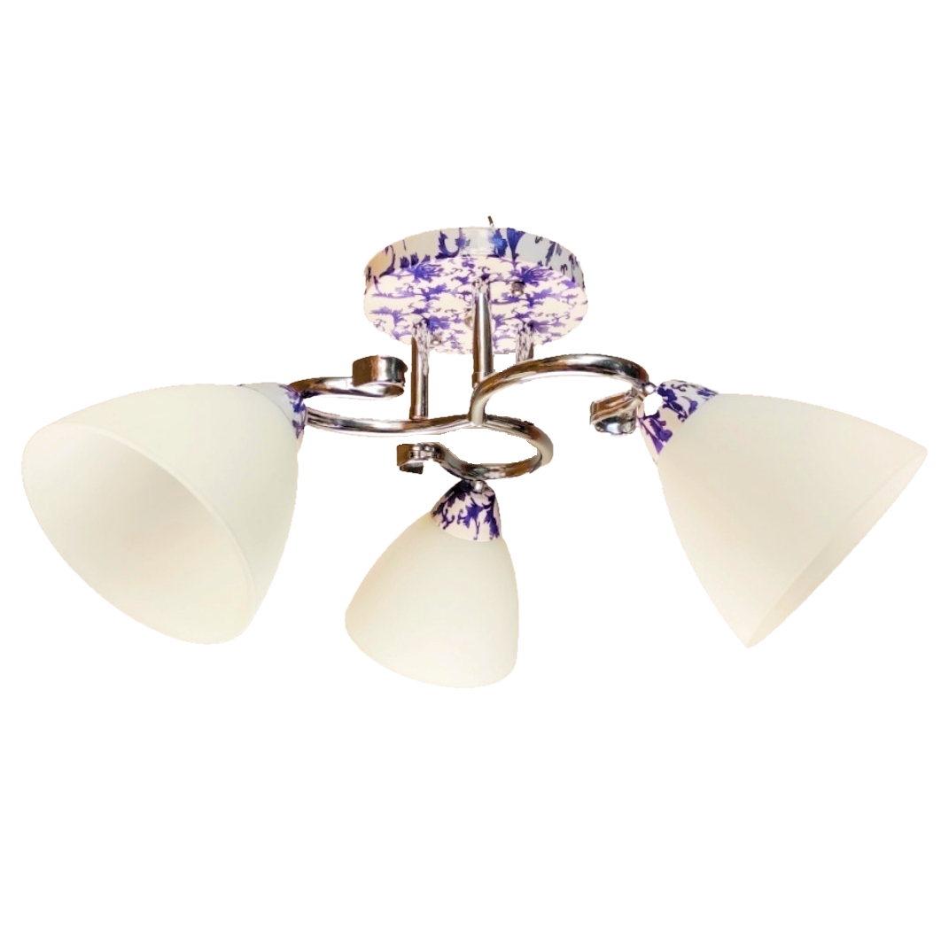 Люстра потолочная Sirius Синий (1967472/3blu)