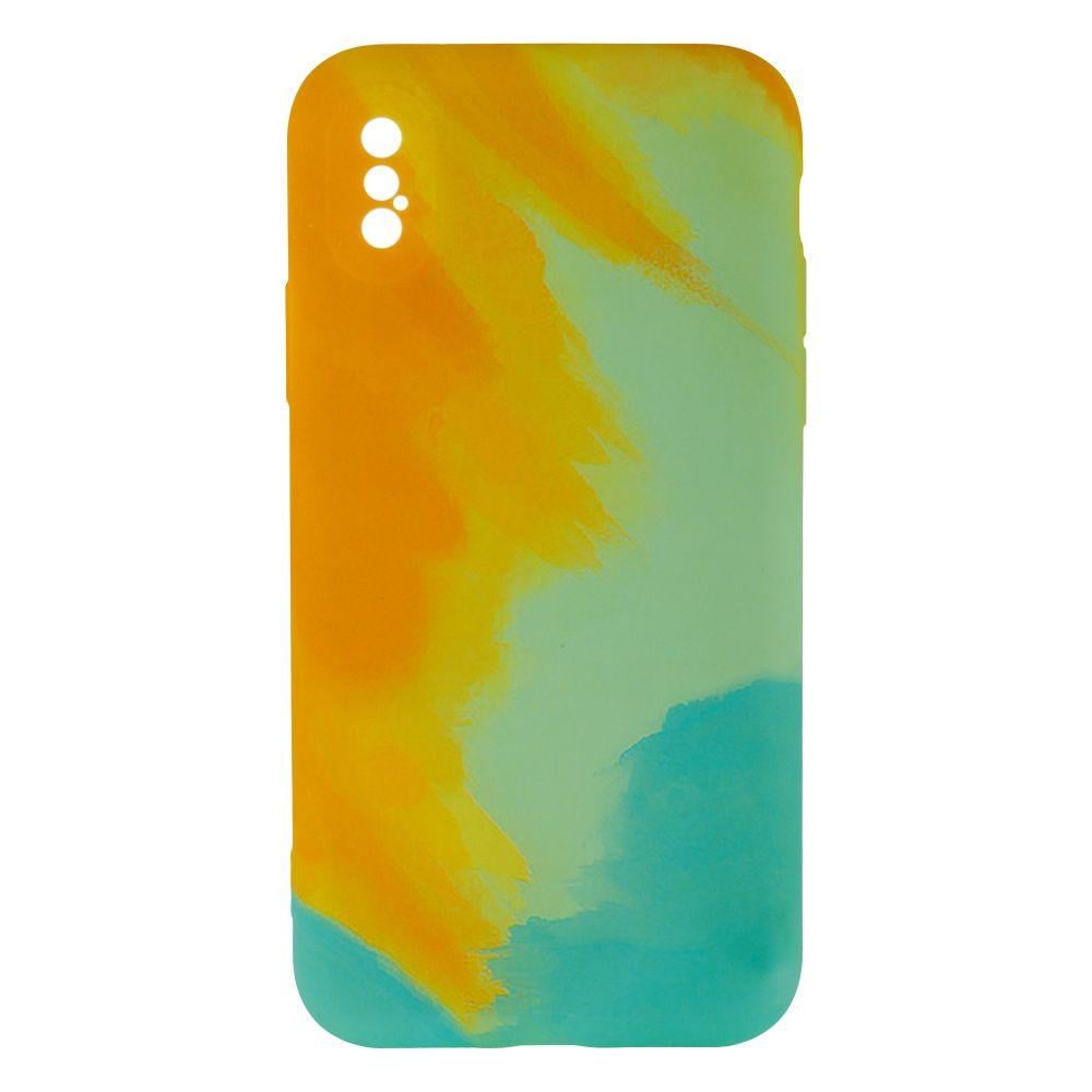 Чохол OtterBox Figura with Frame для iPhone X/Xs Оранжево-блакитний