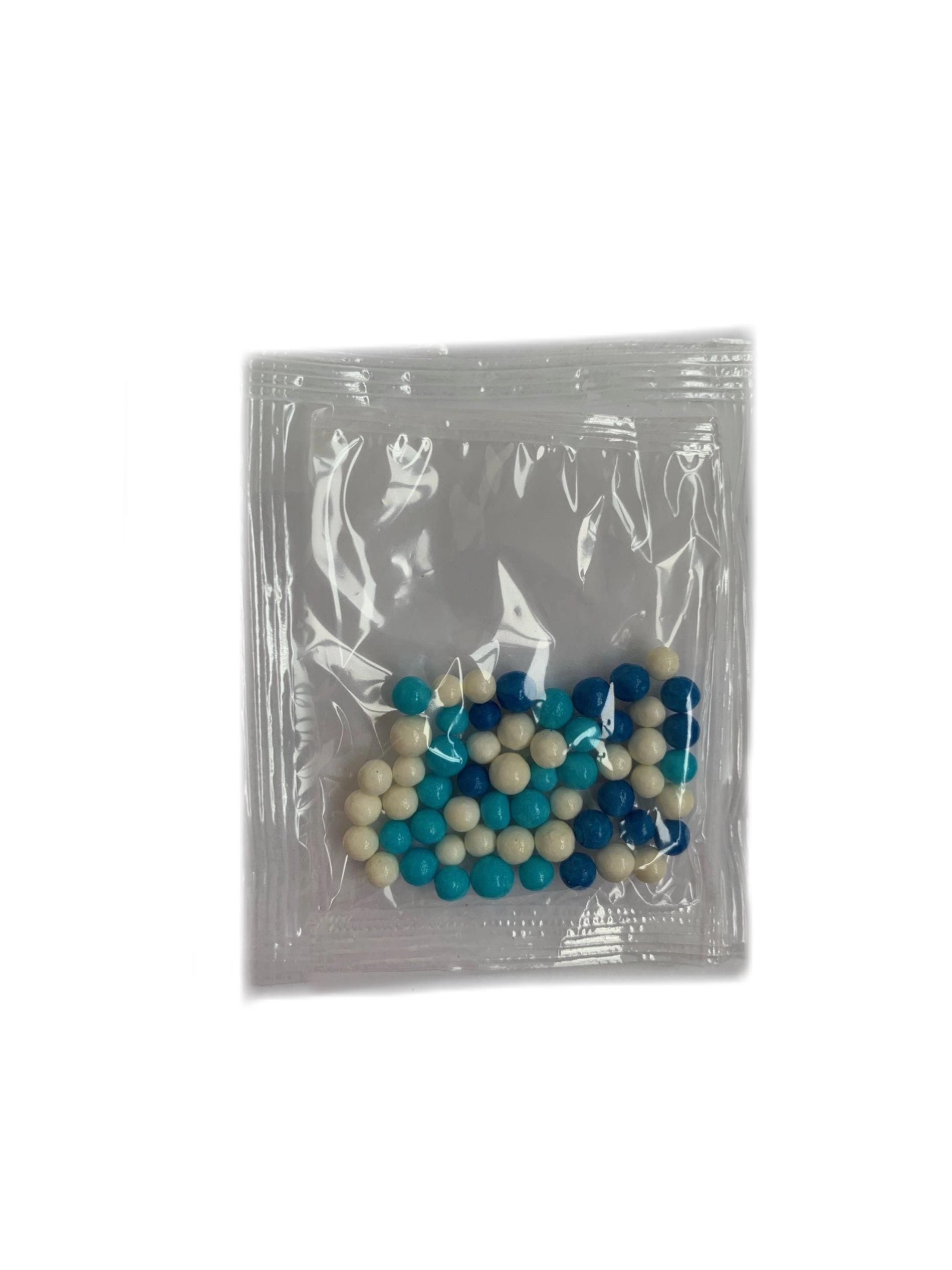 Посипка кондитерська Бісер глянсовий асорті на торт для кондитерських виробів 5 г №3