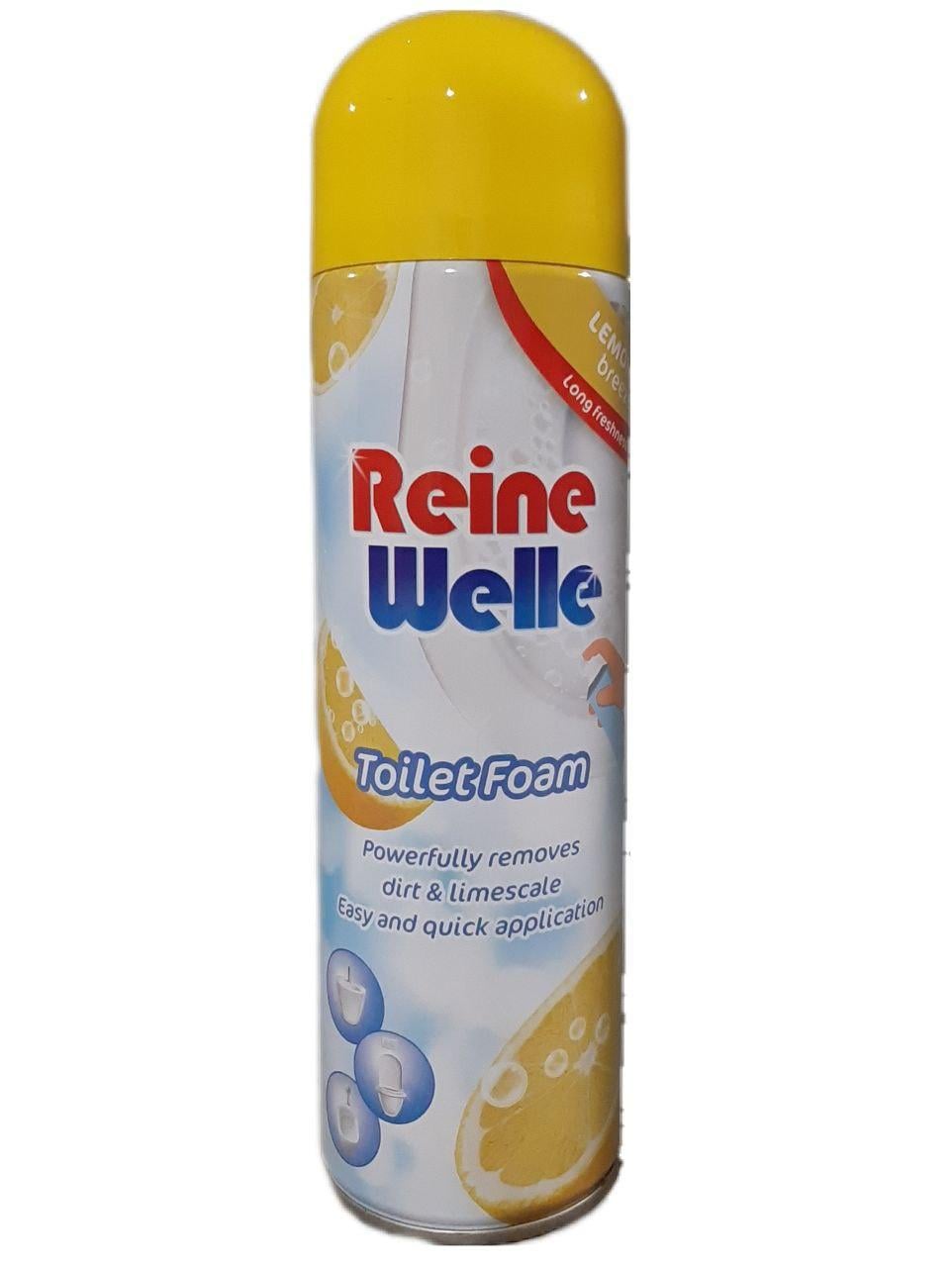 Піна очисник для унітазу Reine Welle WC Schaum Lemon 500 мл Піна очисник для унітазу Reine Welle WC Schaum Lemon 500 мл