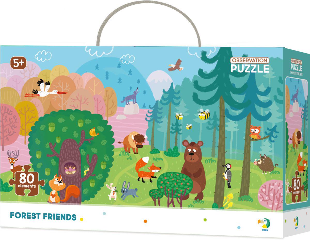 Пазлы Лесные друзья 80 эл. (112663) Пазлы Лесные друзья 80 эл. (112663)