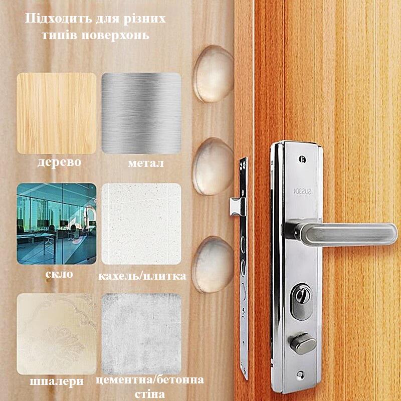 Набор из круглых силиконовых самоклеящихся бамперов 100 шт. 6х2 мм (U9404) - фото 4 Набор из круглых силиконовых самоклеящихся бамперов 100 шт. 6х2 мм (U9404) - фото 4