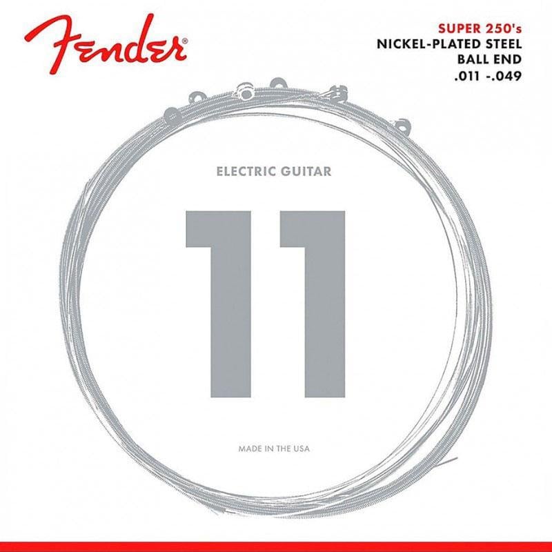 Струни Fender 250M Nickel-Plated Steel 11-49 Medium (1012)