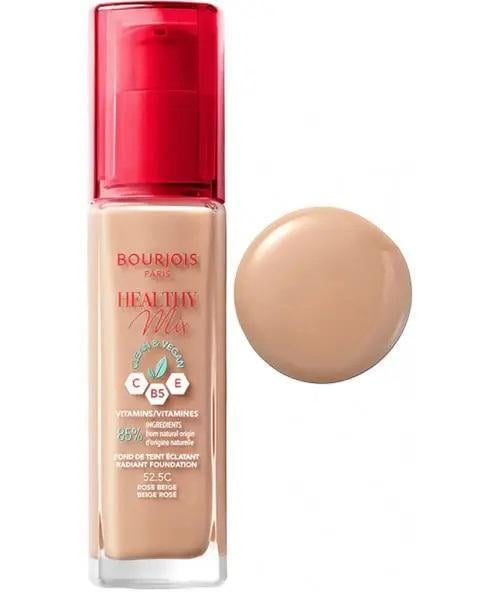 Тональный крем BOURJOIS Radiance Reveal Healthy Mix Foundation 30 мл №52,5 C Rose Beige (380109)