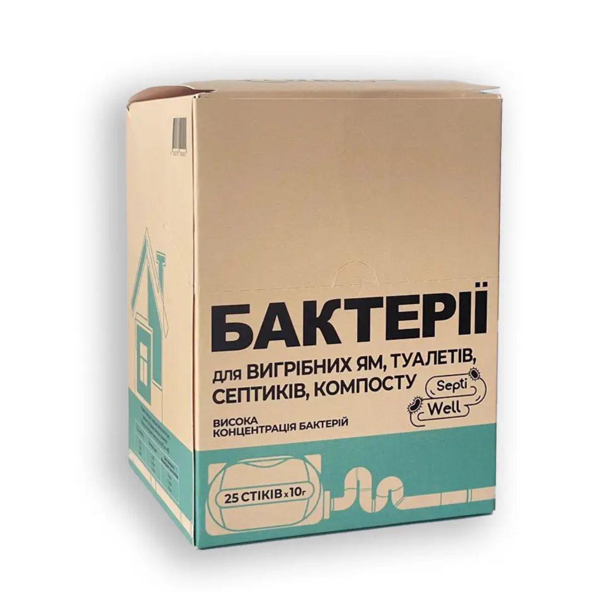 Бактерії для вигрібних ям та септиків SeptiWell 25 стіків по 10 г (4820278500424) - фото 2