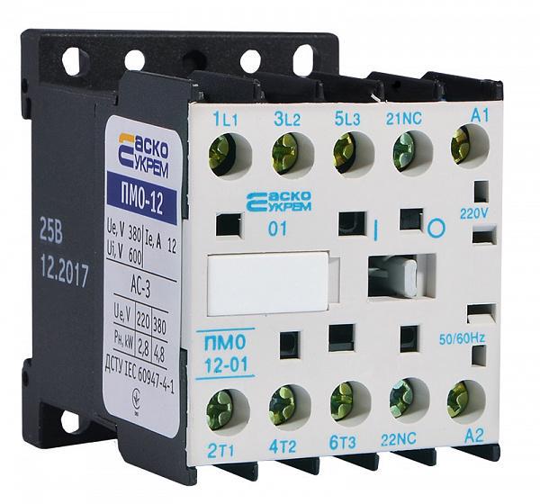 Пускатель магнитный АСКО ПМ 0-12-01 M7 220B LC1-K1201 (A0040010040)