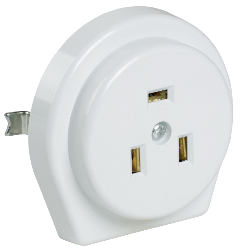 Розетка разборная УЕК 32А для скрытой установки с заземляющим контактом Белый (erp11-32-01-k01)