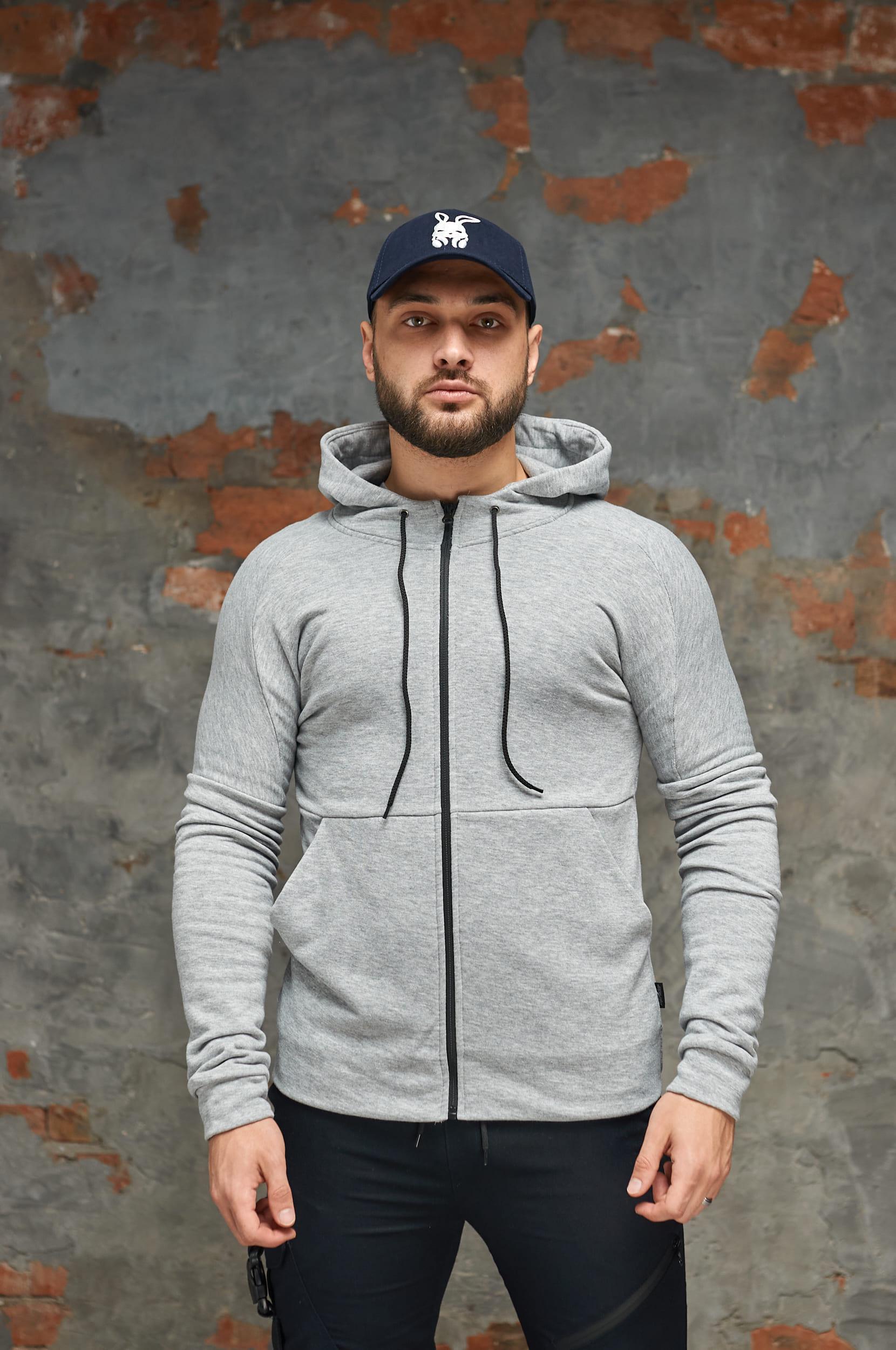 Кофта мужская Cosmo Intruder L Светло-серый