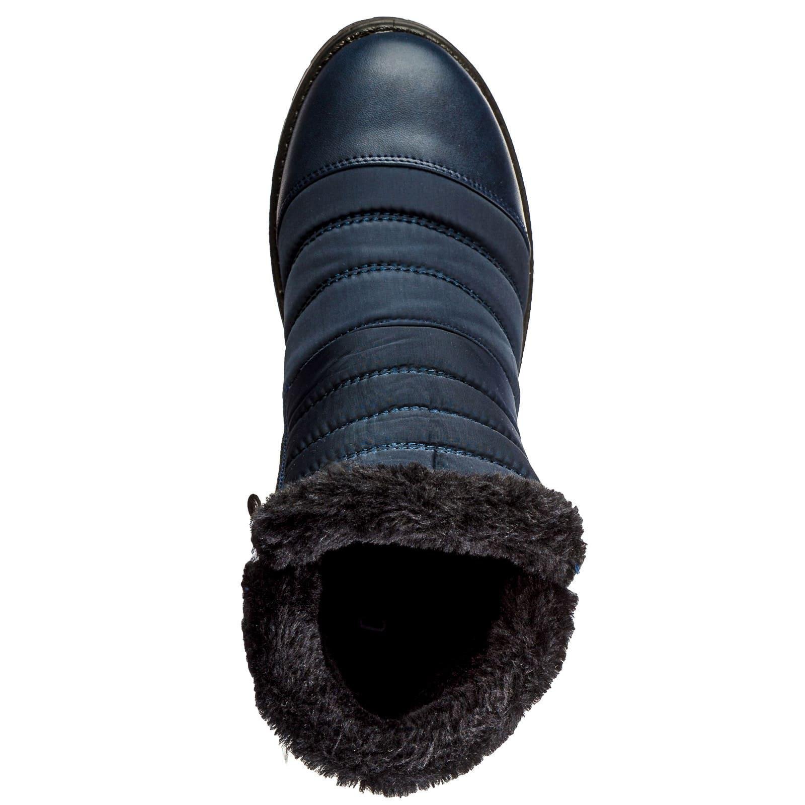 Черевики жіночі утеплені Casual р. 39 Синій (92110225) - фото 4 Черевики жіночі утеплені Casual р. 39 Синій (92110225) - фото 4