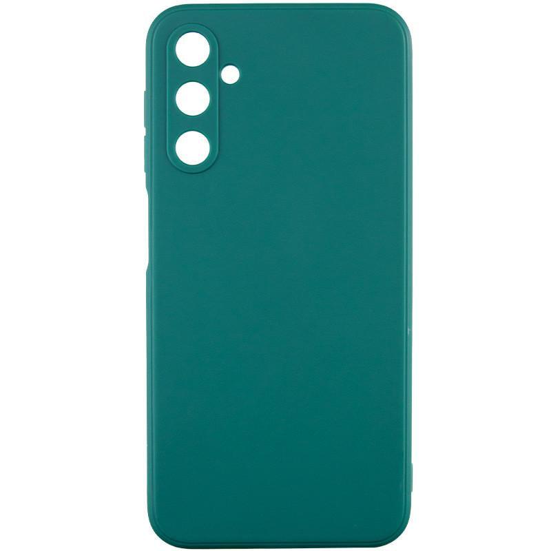Противоударный Силиконовый чехол Candy Full Camera для Samsung Galaxy A25 5G Зеленый/Green