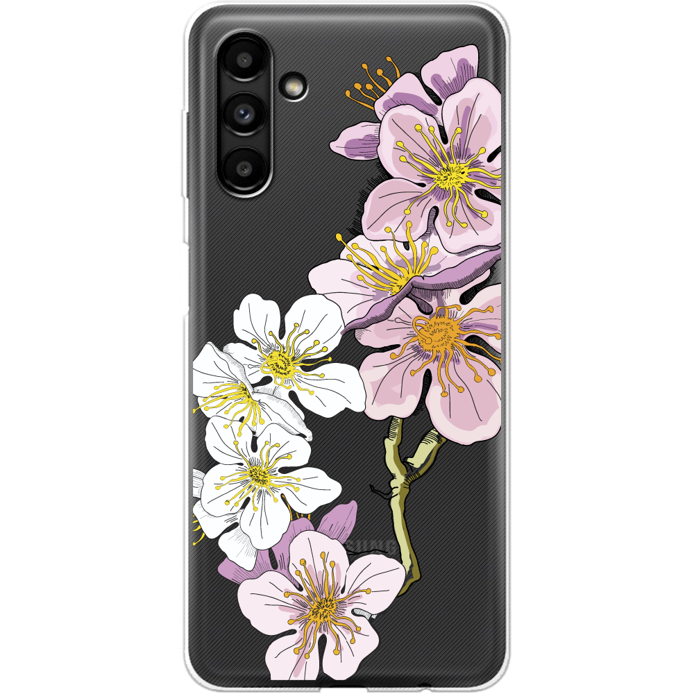 Чохол BoxFace Samsung Galaxy A13 (A136) Cherry Blossom Прозорий силікон (44113-cc4-44113)