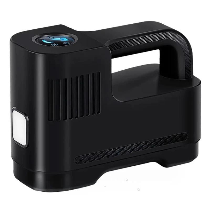 Автомобильный компрессор 12 В с дисплеем и насадками (234576106_612)