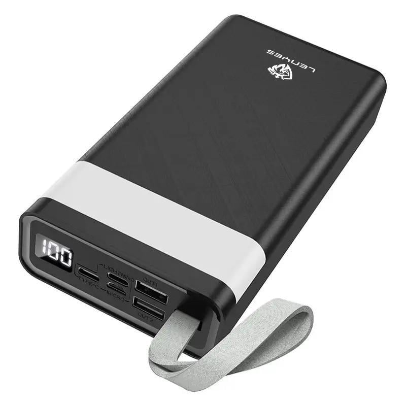 Аккумулятор внешний Lenyes PX391 с фонариком 30000mAh (CK2)