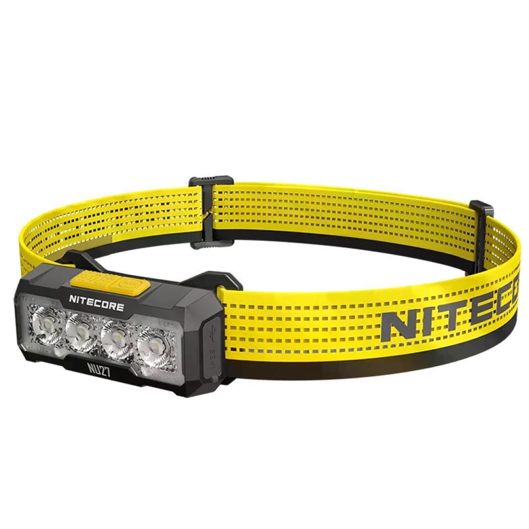 Ліхтар налобний Nitecore NU27 USB-C 600 lm 123 м Чорний (27831889)