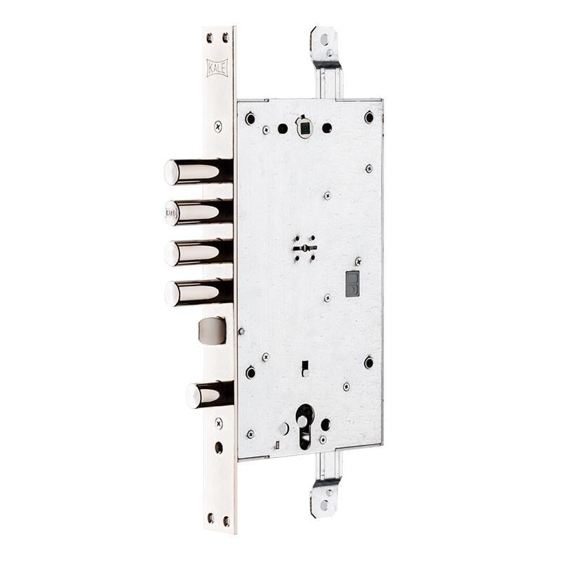 Замок 456 L двухсистемный 5 ключей Хром (1-30175) Замок 456 L двухсистемный 5 ключей Хром (1-30175)