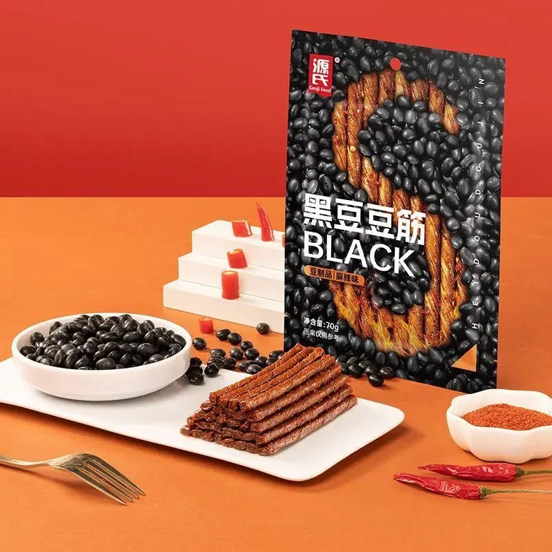 Снеки гострі Латяо Black premium з чорними бобами 70 г (2496002537) - фото 2