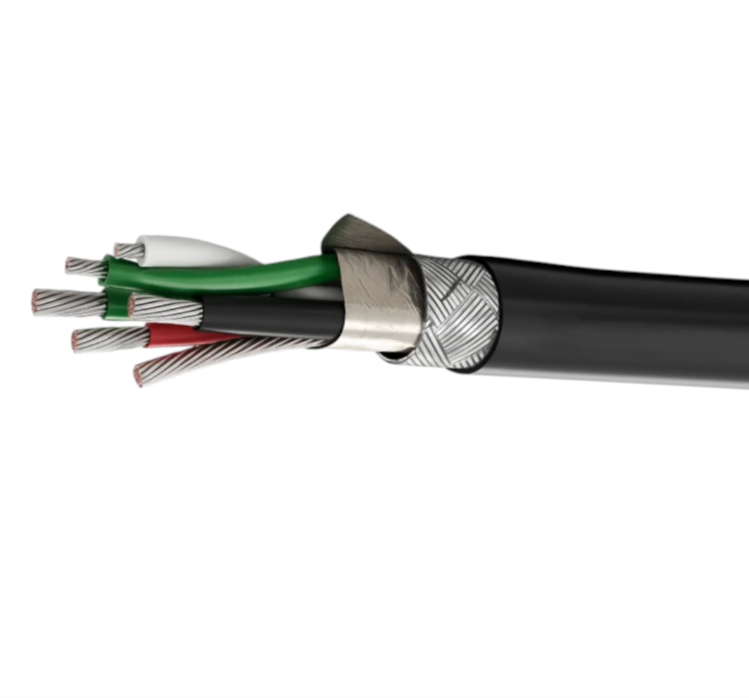 Кабель управління професійний I-Taki CAUSB2 USB 2.0 оболонка PVC подвійний 5,0 мм 1 м Чорний (000049417_1)