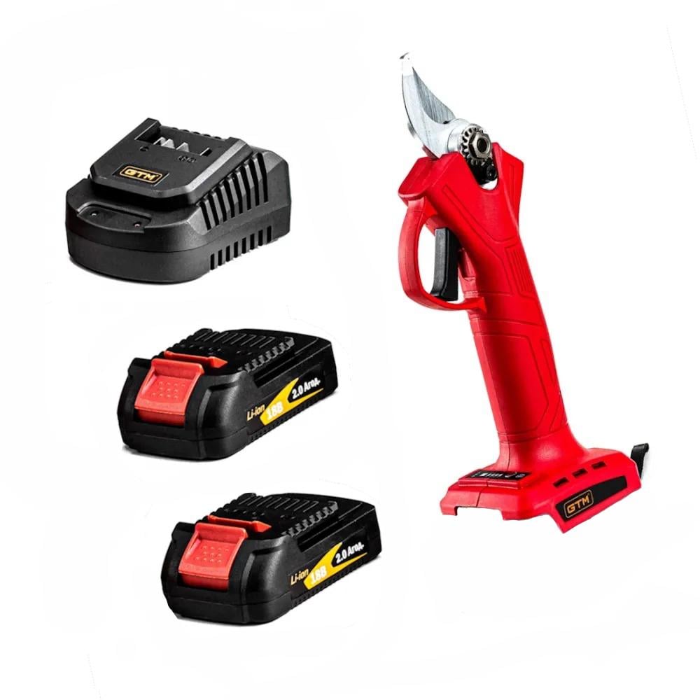 Секатор аккумуляторный GTM GS18/30BL BEO2 30 мм/BL/18V/0,75 кг (3032BEO2)