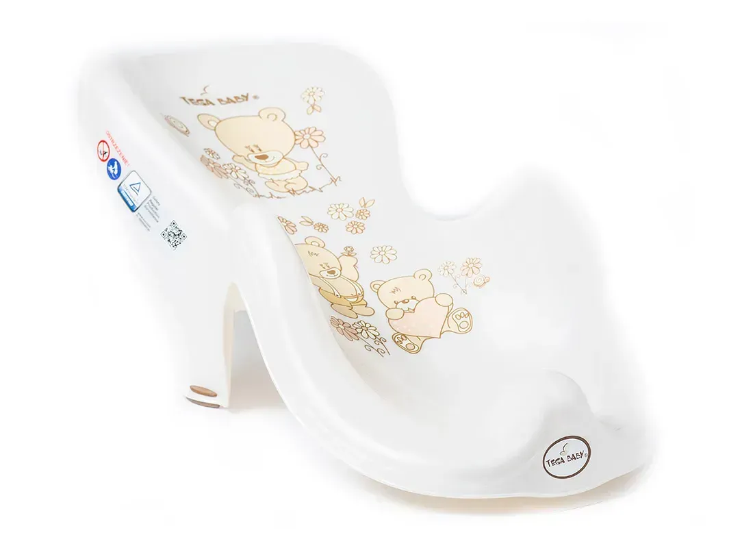 Горка для купания Tega baby Мишки из пластика 50 см Белый (150-98-MS-003NOWY-118)