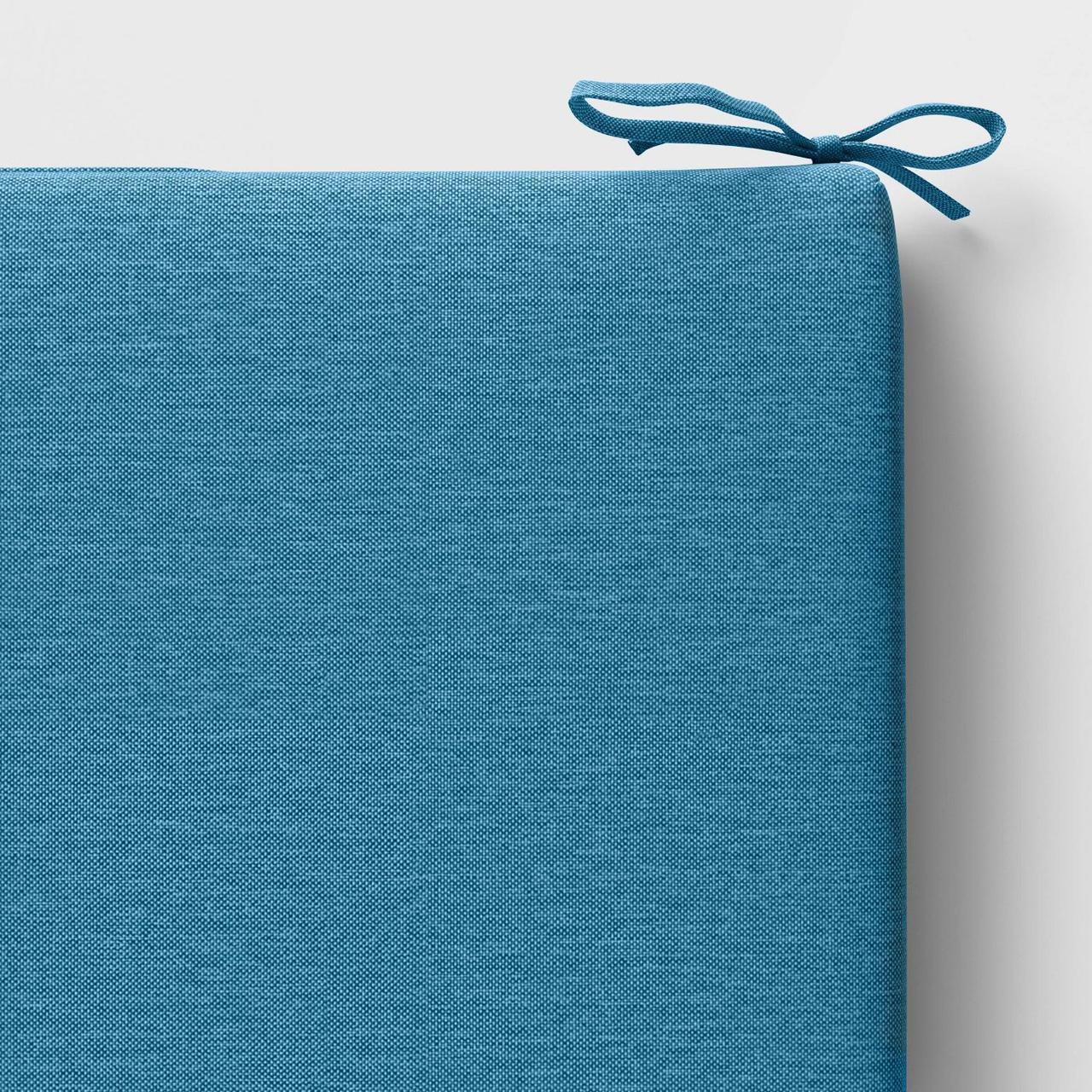 Подушка на стілець/крісло BIG YETI 35x35x5 см квадратна тканина нейлон Блакитний (6149891) - фото 3