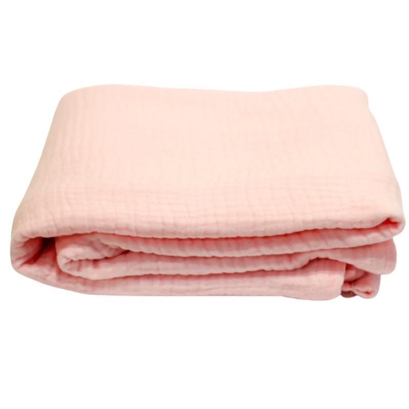 Мусліновий плед Рожевий (Lam101194)