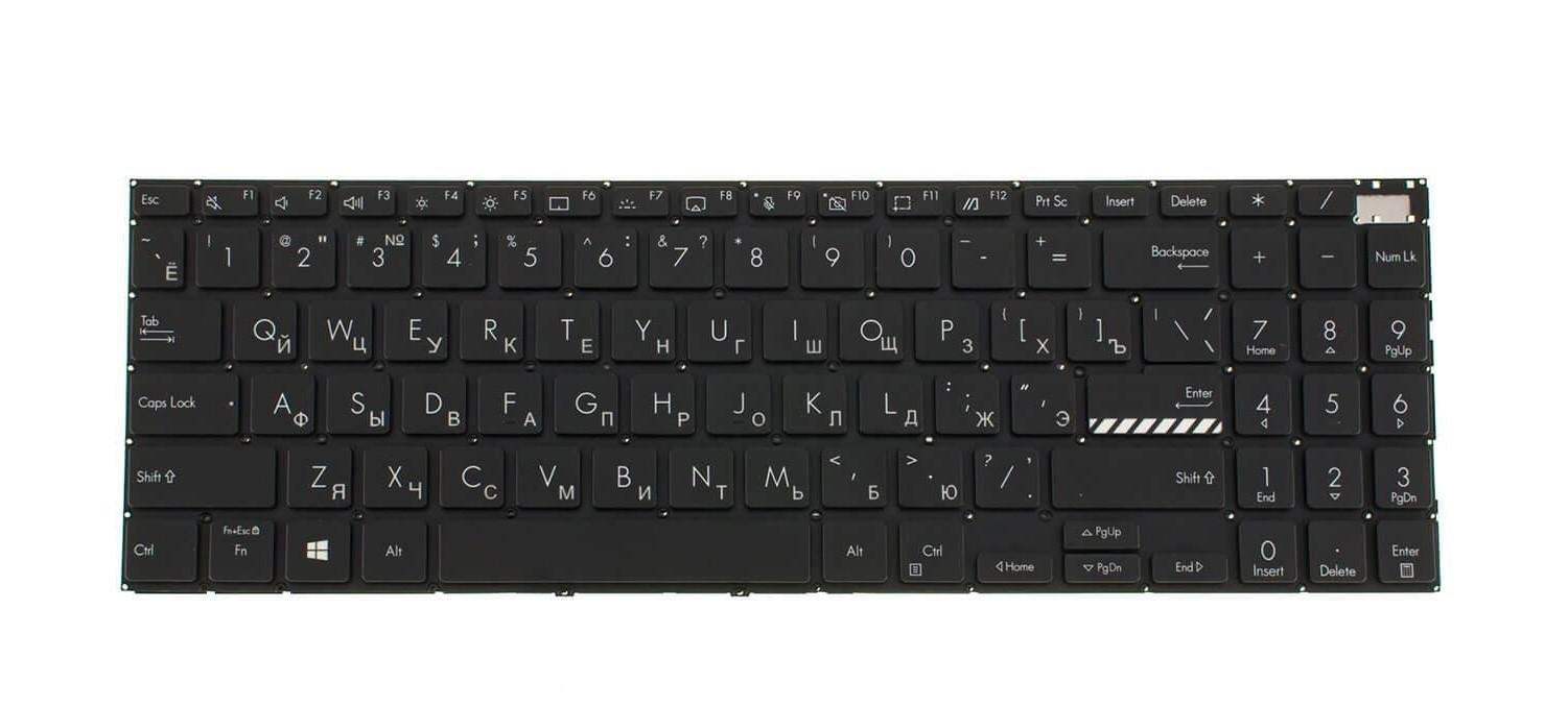 Клавиатура для ноутбука Asus M3500QC с подсветкой клавиш (0KNB0-560VRU00)