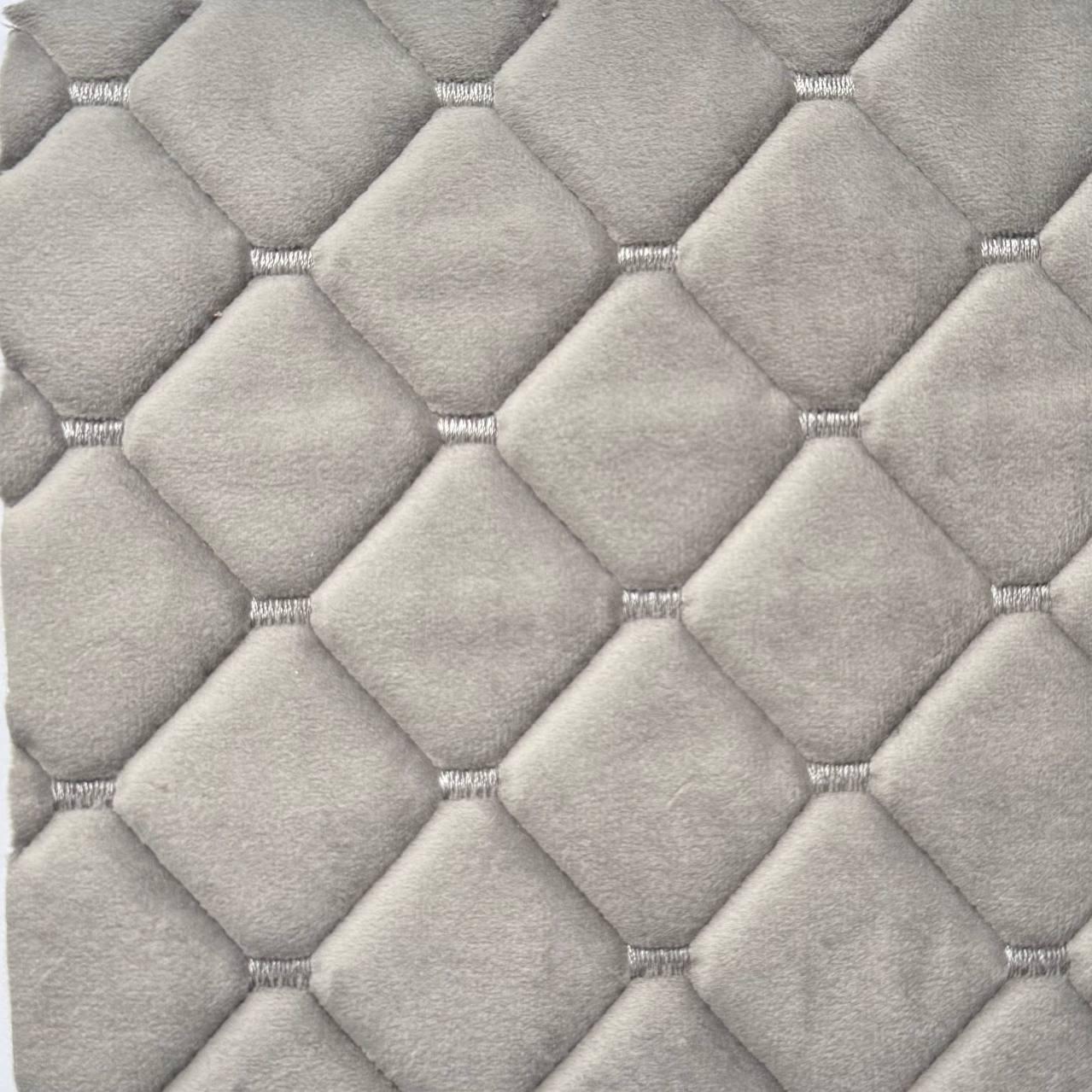 Автоткань велюр на поролоне Kora 1,4 м 1 пог. м Бежевый (ww-4) - фото 1 Автоткань велюр на поролоне Kora 1,4 м 1 пог. м Бежевый (ww-4) - фото 1