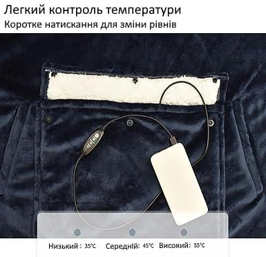 Худі фланелева з підігрівом і підкладкою зі шерпи Чорний - фото 5 Худі фланелева з підігрівом і підкладкою зі шерпи Чорний - фото 5