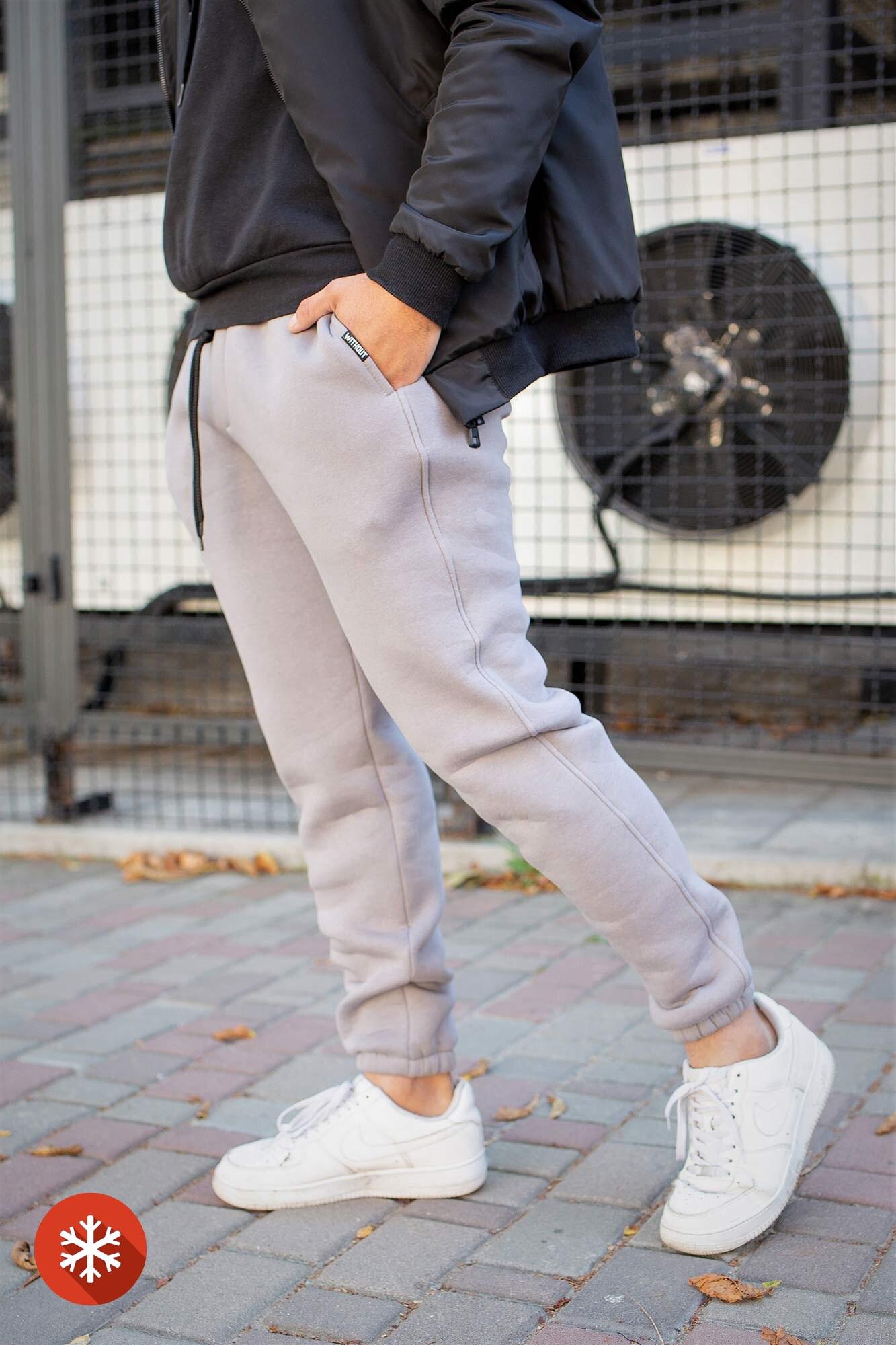 Спортивні штани Without Basic Fleece Man S Gray