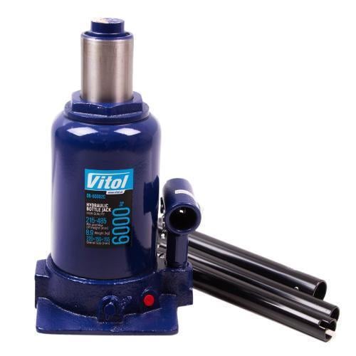 Домкрат гидравлический телескоп 6 т min 215 мм max 495 мм 8,9 кг (DB-60002C/TF0602)