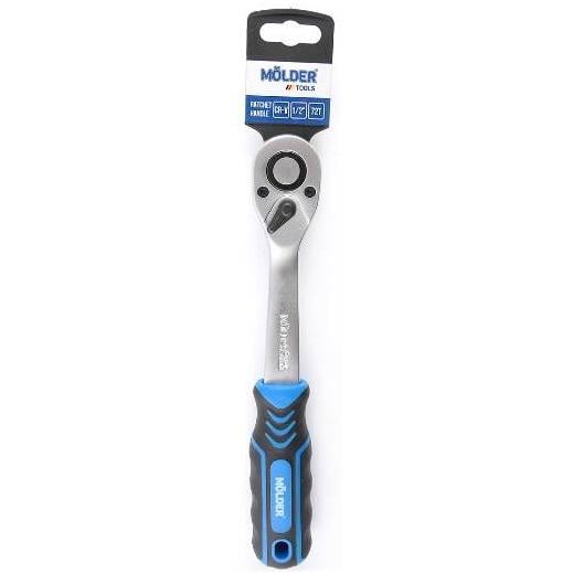 Трещотка двухкомпонентная Molder Cr-V 1/2" 72T (9762156)