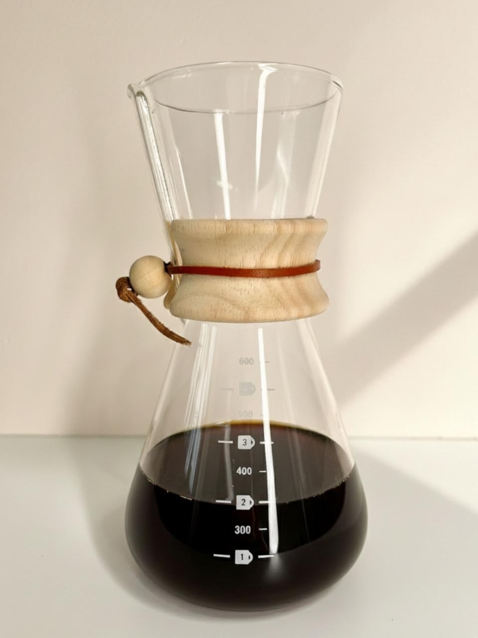 Кемекс для кофе Chemex стеклянный 600 мл (2870430106) Кемекс для кофе Chemex стеклянный 600 мл (2870430106)