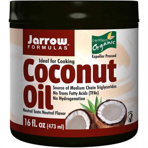 Масло кокосовое Jarrow Formulas Organic Coconut Oil 16 oz 473 г (000001858)